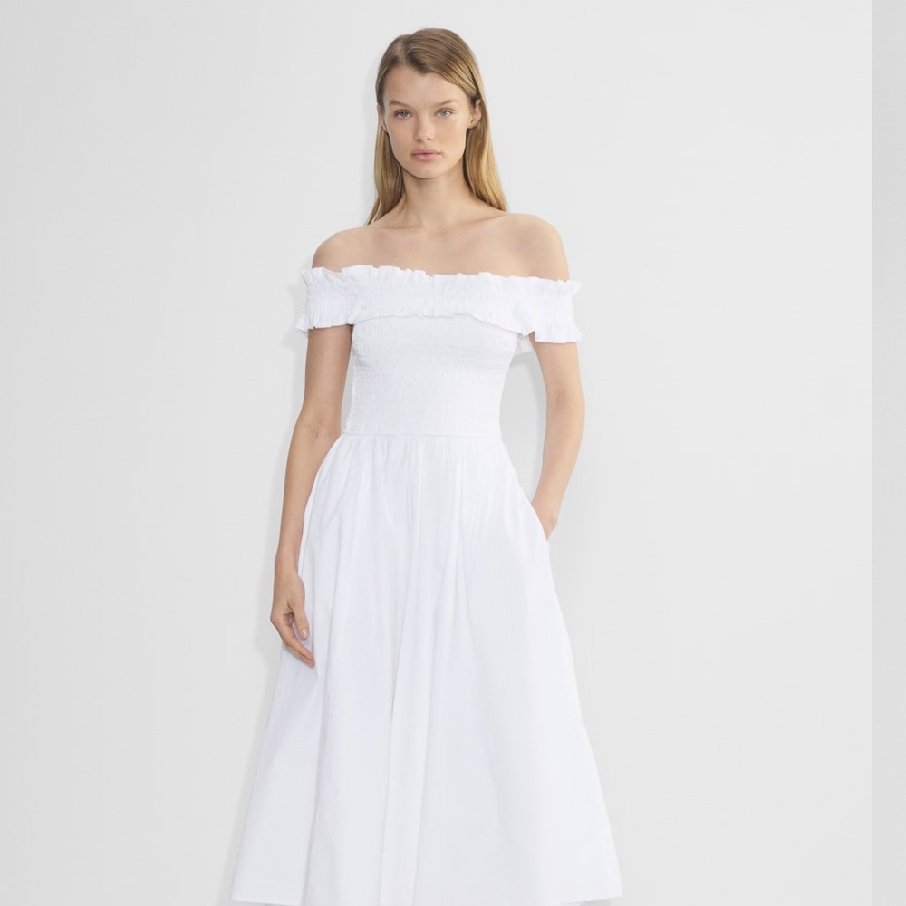 Aritzia Becky White Dress